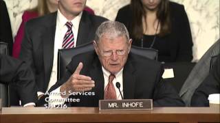 INHOFE’S Q & A DURING SASC HEARING U.S. CYBER COMMAND