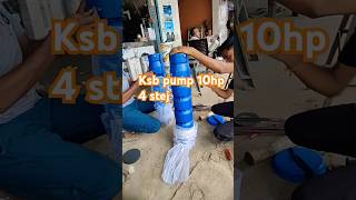 Ksb motar pump new install #agriculture #domastic #pump #borewell #tubewell #pumping #pumpwell