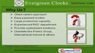 Clocks, Metal Letters \u0026 Renovation Services by Evergreen Clocks, Chennai