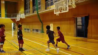 2023年8月17日（木）勉強会📔東町会館と、Jr中高スクール合同練習風景🏀国分東