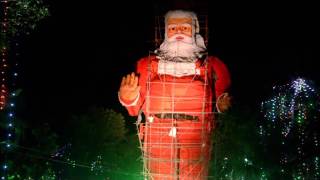 ഭീമാകാരനായ  സാന്താക്ലോസ് ,BIGGEST  SANTHA CLAUS IN  THE  WORLD