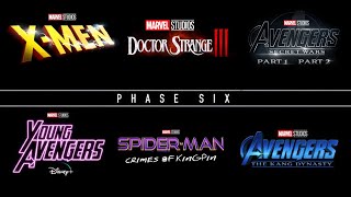 Marvel Phase 5 & 6 HUGE UPDATES! X-Men Movie, Spiderman 4 & More!