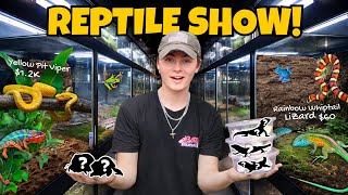 BUYING Reptiles at World's Largest Reptile Expo!! **INSANE**