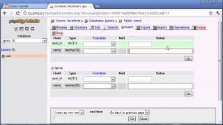 jQuery Tutorial 113 Updating database table values