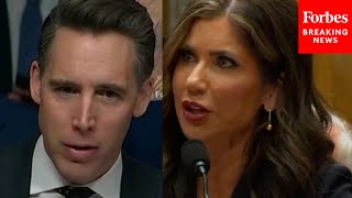 Josh Hawley Asks Kristi Noem: 'Will You End The Use Of The CPB One App?'