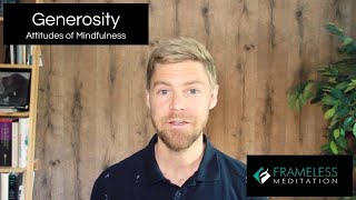 Generosity (Attitudes of Mindfulness)