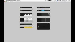 ofxDatGui example-AllComponents TEST