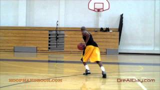 Dre Baldwin: How To Score Using The Crossover Step Move - Options | Basketball Footwork Drill