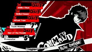 Persona 5 - Unused Confidant Reverse / Doubt Cutscenes