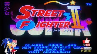 Bishoujo Super Street Fighter II Glamor Queen and the New Femme Fatales - Sega VA6 RGB - Walkthrough