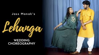 Lehanga Dance | Easy Steps | Wedding Dance Choreography | Jass Manak | Tushar Jain Dance