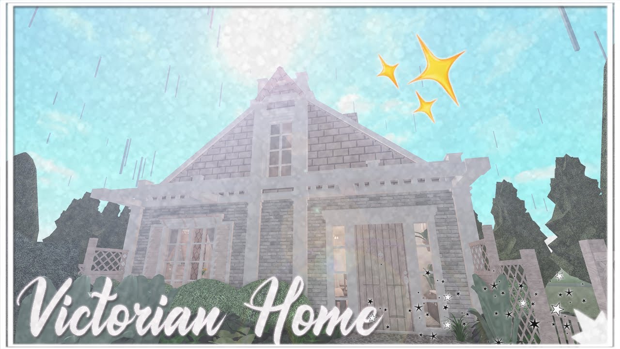 Welcome To Bloxburg Simple Victorian Home Youtube
