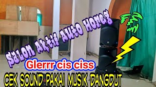 CEK SOUND DANGDUT PAKAI AKTIF MACKIE THUMP TH-15A . AUTO GURIH KOYO SEMONGKOO 🤣