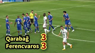 Qarabağ 3-3 Ferentsvaroş QOLLAR VƏ GENİŞ İCMAL 27.06.2023 (Ferencvárosi vs Qarabag 3-3 HIGHLIGHTS)