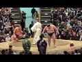 20250117 大相撲初場所6日目 豪ノ山vs豊昇龍