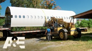 Shipping Wars: Hauling an 8,500 POUND Fuselage To Turn It Into a Tiny Home | A&E