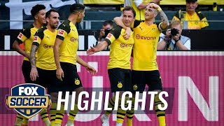 Borussia Dortmund vs. FC Augsburg | 2018-19 Bundesliga Highlights