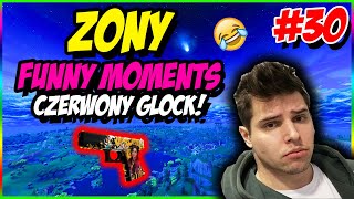 ZONY TRAFIA CZERWONEGO GLOCKA! - ZONY FUNNY MOMENTS #30 | Saczi