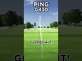 Ping G430 LST v’s TaylorMade Stealth 2 Plus #youtubeshorts