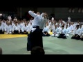 hd aikido doshu moriteru ueshiba sensei 2010 canada montreal yokomenuchi shihonage