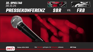 DEL2 Pressekonferenz Spieltag 32: Starbulls Rosenheim vs. EHC Freiburg