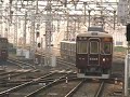 阪急名物３複線 hankyu railway at juso junction