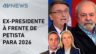 Paraná Pesquisas: Bolsonaro teria 37,6% contra 33,6% de Lula se eleição de 2026 fosse hoje