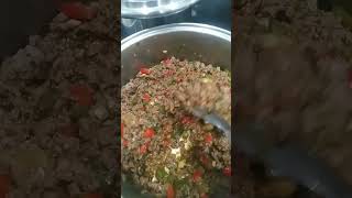 Cooking Sofrito Ground Turkey