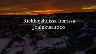 Riekon talvimetsästystä 2021 Riekkojahdissa Inarissa / Joulukuu 2020