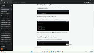 Python ConfigParser values between quotes