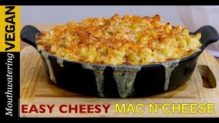 Easy Vegan Mac \u0026 Cheese Recipe | MOUTHWATERING VEGAN TV