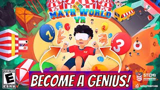 Math World VR Quest 2 - LEARN MATH THE FUN WAY IN VR!