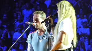 Coldplay feat. Shakira - Yellow Live in Hamburg 06.07.2017 Global Citizen