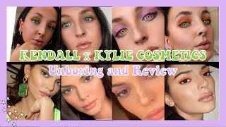 Turning myself into Kendall Jenner: Kendall x Kylie Cosmetics Collection Unboxing and Review