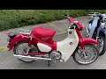 2019 and 2021 Honda Supercub seat swap