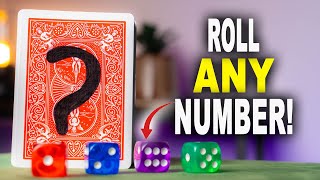 CRAZY Self-Working Card Trick Using DICE! - Tutorial