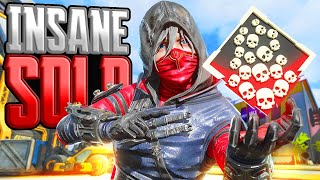 SOLO Wraith INSANE 26 KILLS and 6,000 Damage Apex Legends Gameplay