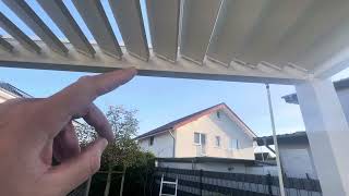 Pergola-Terrassenüberdachung mit Lamellen! Top oder flop?