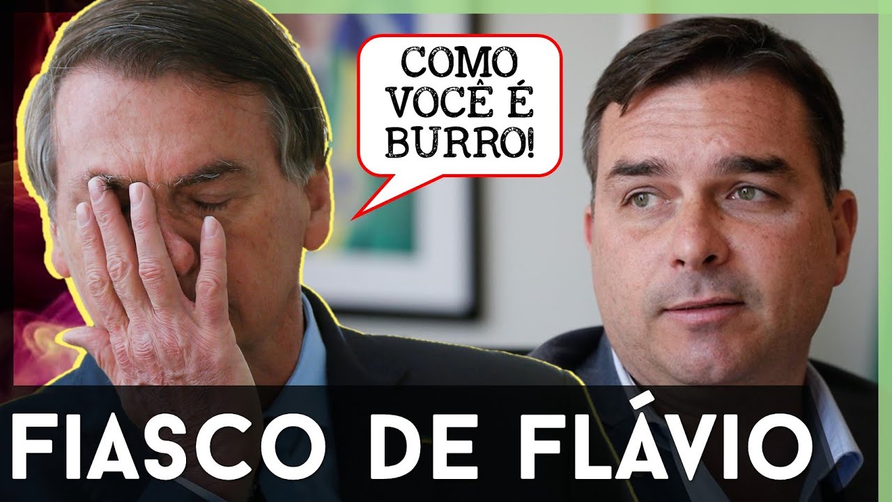 🚨FLÁVIO FERRA BOLSONARO COM CHILIQUE! Passou Vergonha - YouTube