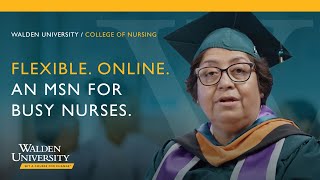Online MSN Degree | Balance Work and Your Degree | Walden University