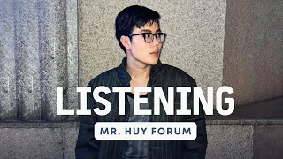 Kỹ thuật Listening Part 4 IELTS cùng anh Huy Forum