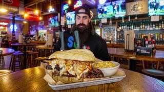THIS BBQ SANDWICH CHALLENGE IN SOUTH CAROLINA HAS BEEN FAILED 76 TIMES! | BeardMeatsFood