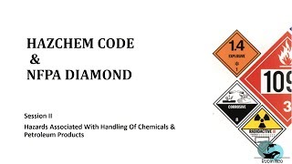 HAZCHEM \u0026 NFPA Diamond