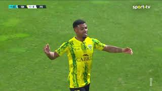 Golo Luan Farias: Tondela (1)-0 P. Ferreira - Liga Portugal SABSEG | sport tv