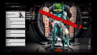 Warframe Trinity Prime Review