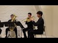 【brass quintet】fancies toyes and dreames giles farnaby 【金管五重奏】空想・おもちゃ・夢 ジャイルズ・ファーナビー