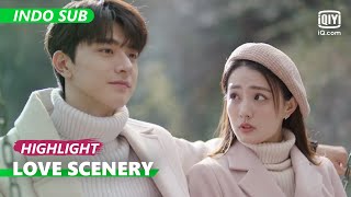 Mengajar Liang dengan memegang tangannya [INDO SUB] | Love Scenery Ep.12 | iQiyi Indonesia