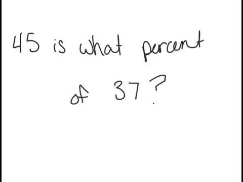 What is the percent of 37?