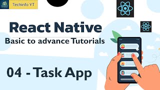 Building Task App React Native | Mastering React Native | React native Tutorials
