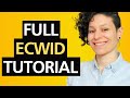 How to Make FREE eCommerce Website Free Domain & Hosting [Ecwid Tutorial]